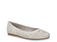 Jackie Ballet Flat Grey view