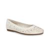 Jackie Ballet Flat White view