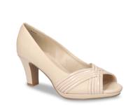 Lavish Platform Pump Beige view