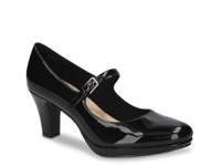 Zest Mary Jane Pump Black Patent view