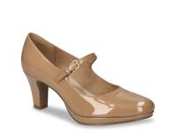 Zest Mary Jane Pump Beige Patent view