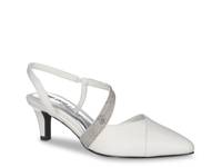 Emerald Pump White view