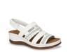 Alexi Wedge Sandal White view