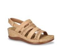 Alexi Wedge Sandal Natural Beige view