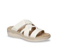 Paola Wedge Sandal White view