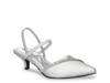 Unna Pump Silver Satin view