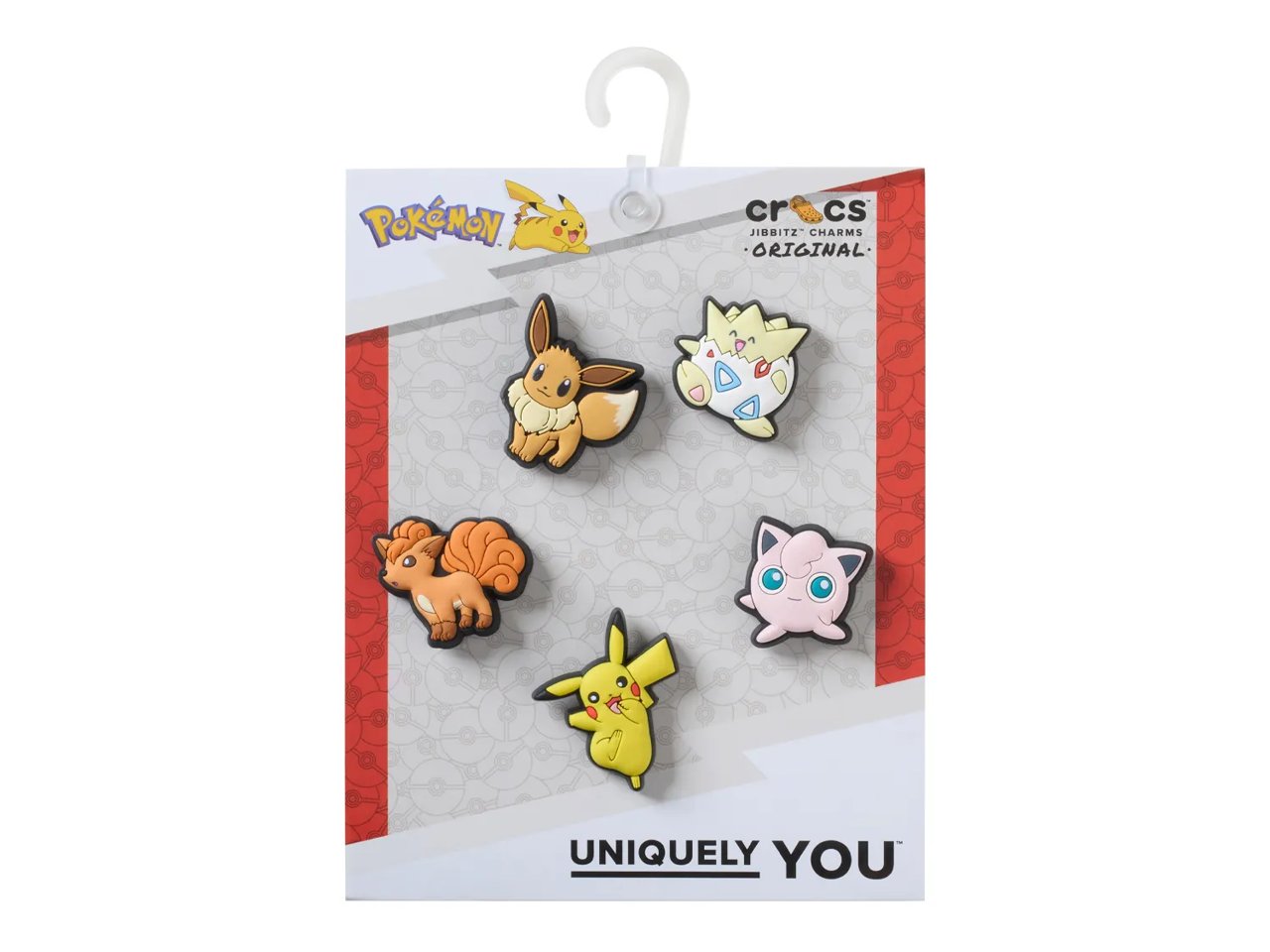 Pokemon Characters Jibbitz Set - 5 Pack