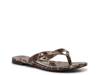 Tesha Sandal Brown/Black Leopard Print view