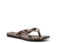 Tesha Sandal Brown/Black Leopard Print view