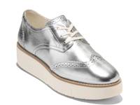 Grand City Wingtip Oxford Silver Metallic view