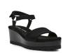 Natasia Wedge Sandal Black view