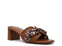 Kismet Sandal Brown Leopard Print view