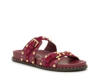 Deardra Sandal Dark Red view