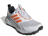Terrex Tracefinder Trail Running Shoe - Men's Grey/White/Orange view