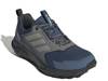 Terrex Tracefinder Trail Running Shoe - Men's Navy/Grey view