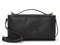 Kaur  Leather Crossbody Black view