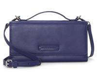 Kaur  Leather Crossbody Blue view