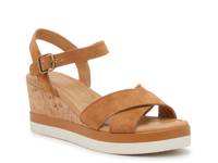 Veronia Wedge Sandal Tan view