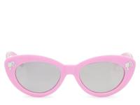 Barbie Kids' Sunglasses & Hard Case Set Multicolor view