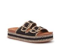 Cubana Platform Sandal Black view