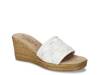 Ricci Wedge Sandal White view