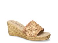 Ricci Wedge Sandal Beige view