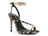 Tia Sandal Black/White Zebra Print view