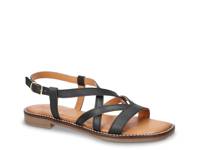 Tya Sandal Black Leather view