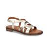 Tya Sandal Champagne Leather view