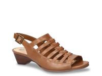 Yakira Sandal Camel Brown Leather view