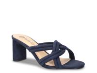 Carmen Sandal Navy view