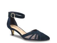 Malani Pump Navy Suede view