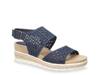 Inaya Espadrille Wedge Sandal Navy view