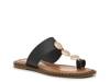 Penny Coin Sandal Black view
