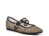 Gem Mary Jane Flat Black/Tan Leopard Print view
