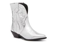 Wow Western Bootie Silver Metallic view
