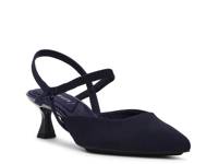 Ireen Pump Midnight Navy Fabric view