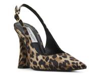 Blare Pump Beige/Black Leopard Print Satin view
