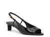 Slingback Sandal Black Patent view
