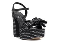 Lollien Platform Sandal Black view
