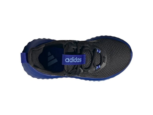 adidas Kaptir 4.0 Shoes - Black/Black/Lucid Blue - 6 Big Kid