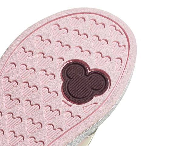 adidas Minnie Mouse Grand Court Sneaker - Kids' - Free Shipping | DSW