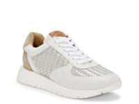 Deva Sneaker - Women's White/Taupe/Silver Metallic view