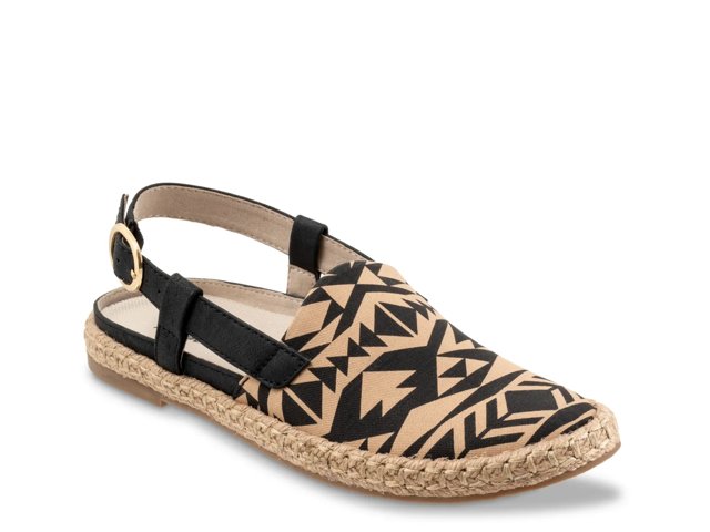 Paisley Espadrille Flat