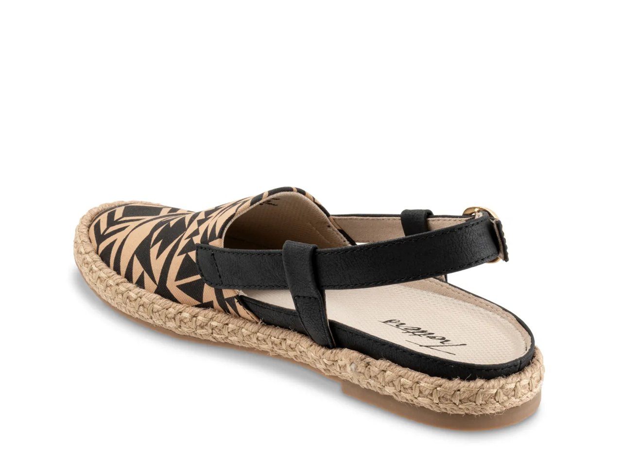 Paisley Espadrille Flat