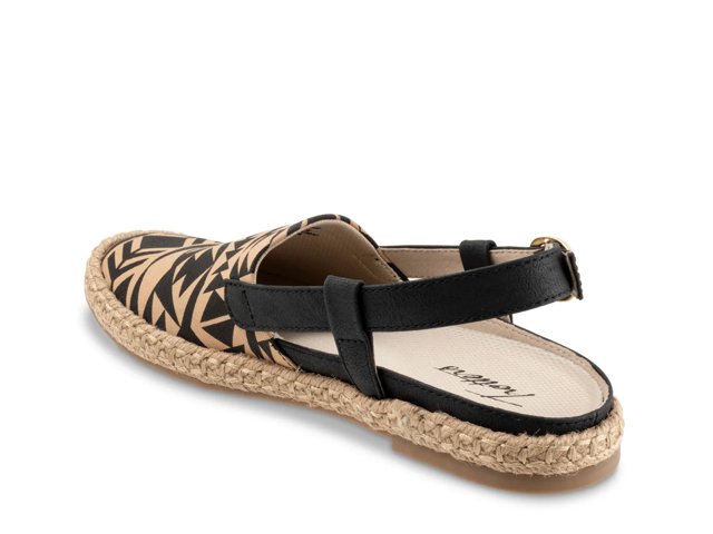 Paisley Espadrille Flat