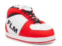 Bullis Slipper Black/White/Red view