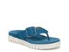 Uptown Marin Sandal Blue Nubuck Leather view