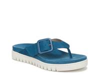 Uptown Marin Sandal Blue Nubuck Leather view