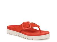 Uptown Marin Sandal Red Nubuck Leather view